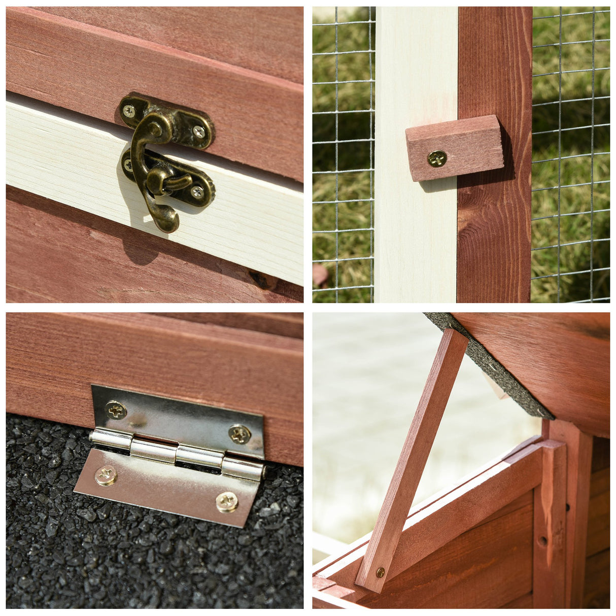 easycomfort easycomfort pollaio a terra gabbia per galline ovaiole con recinto mobile in metallo