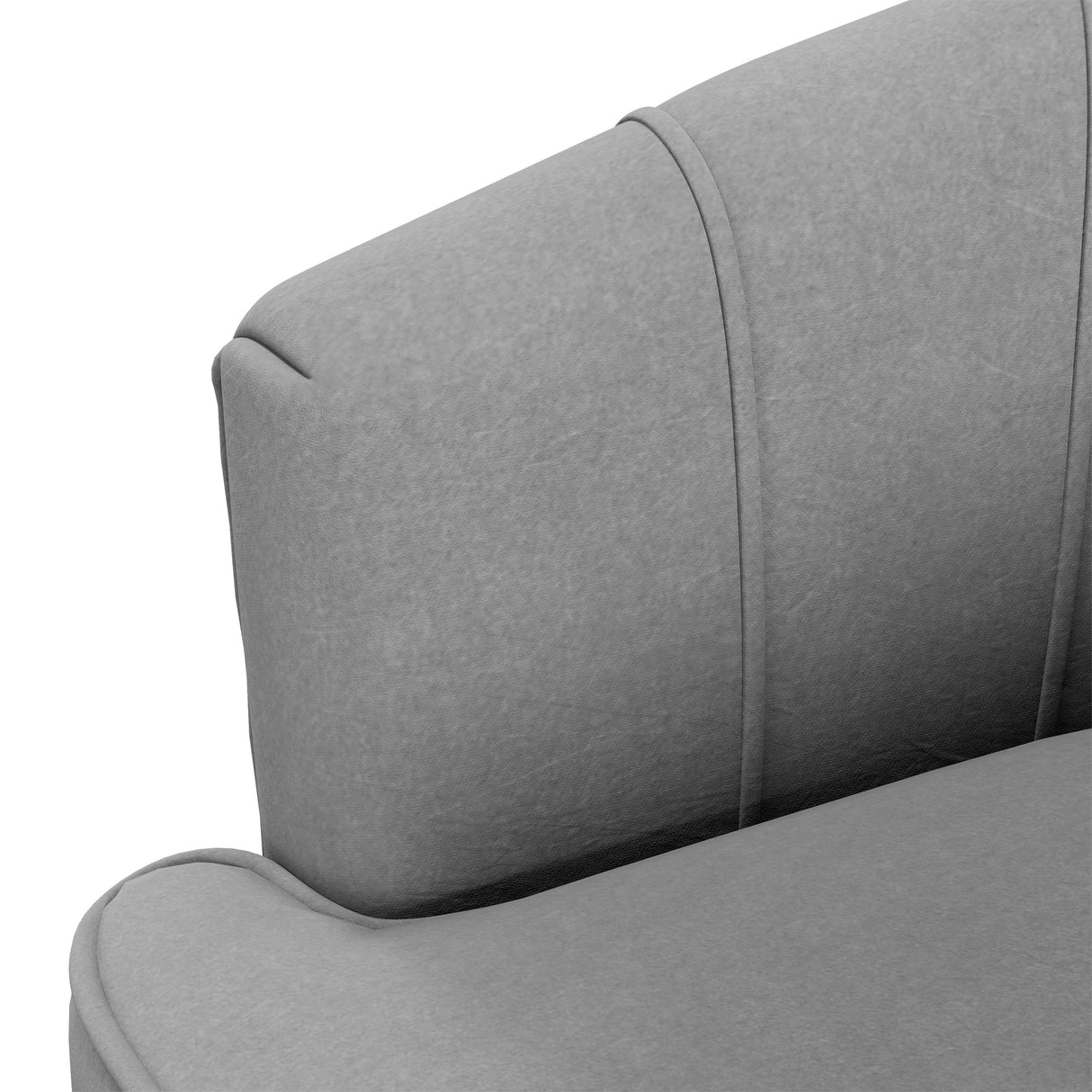 easycomfort easycomfort poltrona in velluto imbottita con gambe dorate in poliestere e acciaio 71x72x75cm grigio
