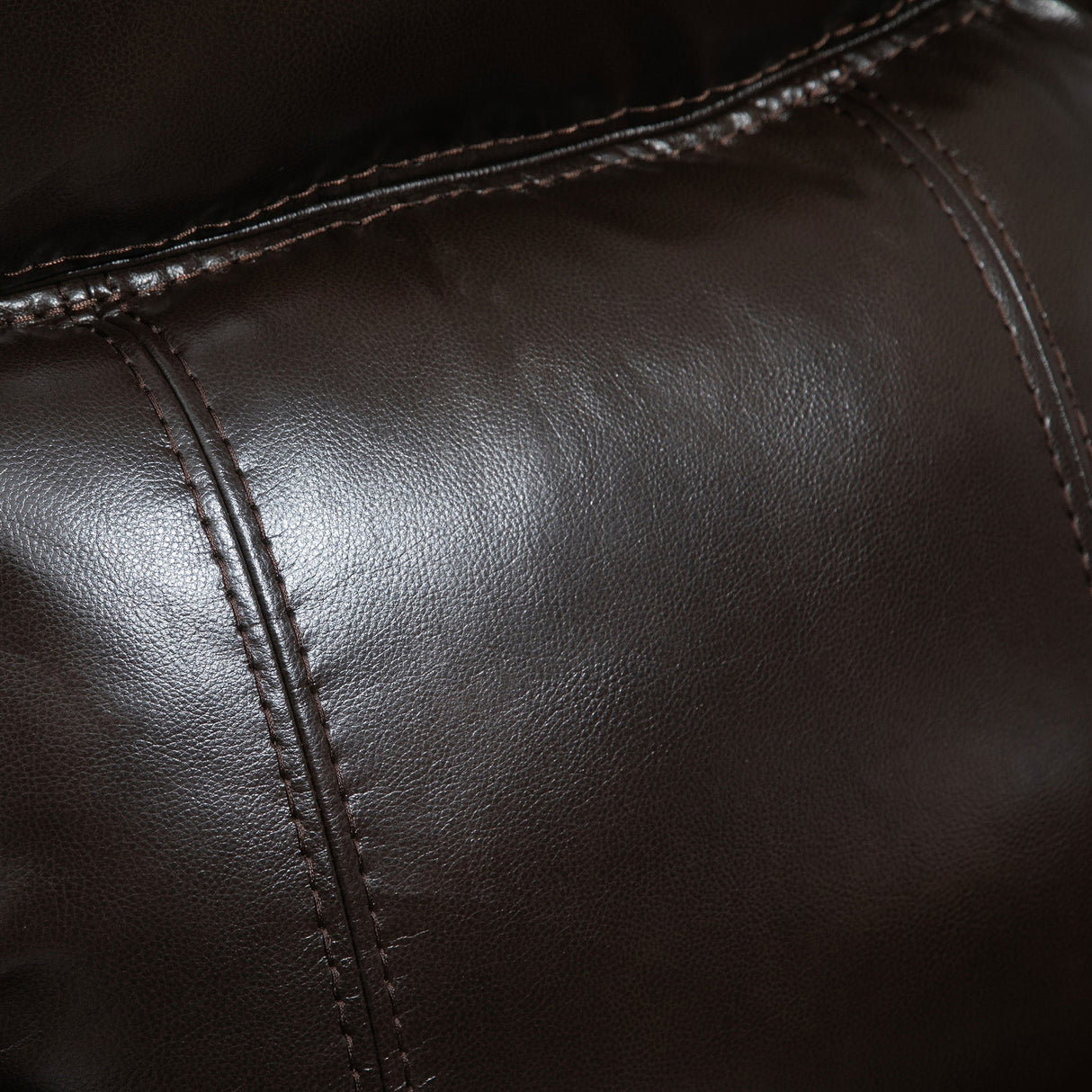 easycomfort easycomfort poltrona relax reclinabile con poggiapiedi in similpelle pu marrone