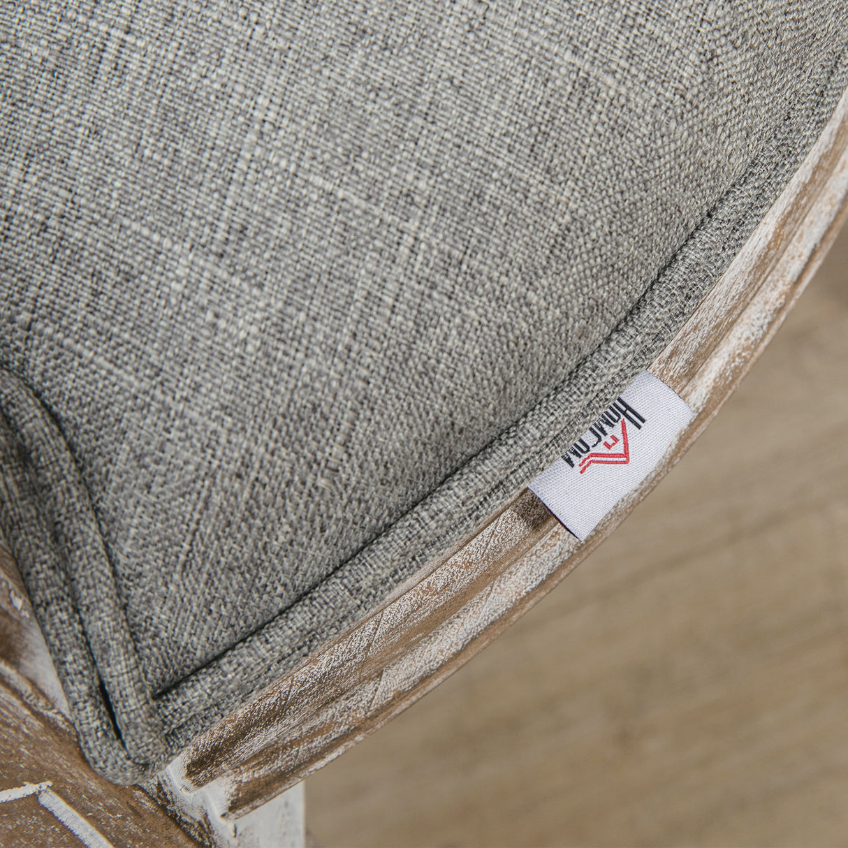 easycomfort easycomfort set 2 sedie per tavolo da pranzo classiche in legno con rivestimento in tessuto grigio