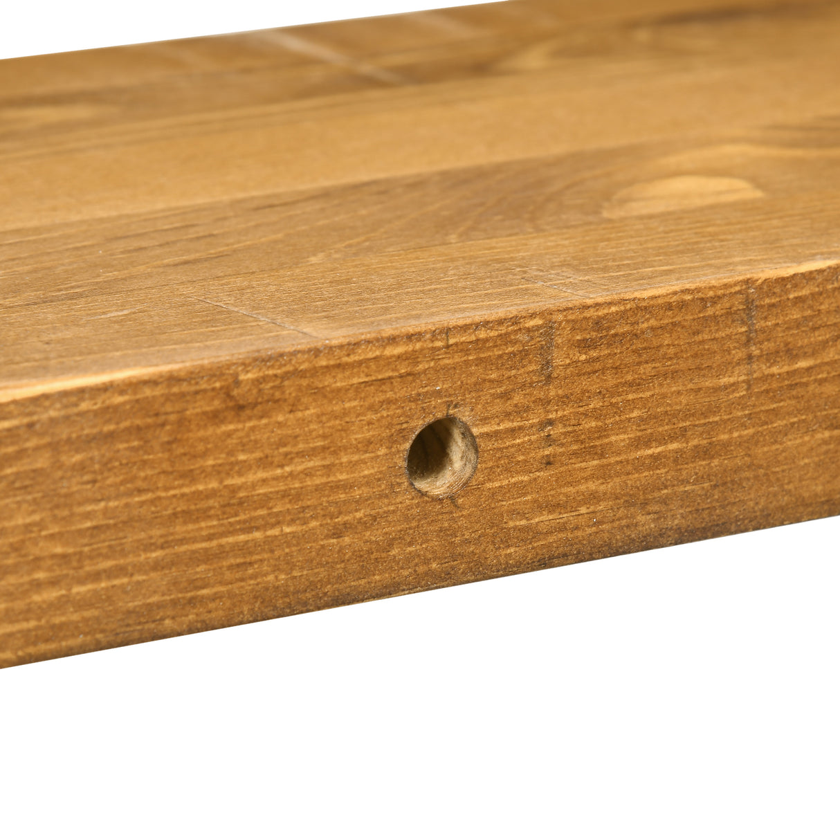 easycomfort easycomfort set da 3 mensole da parete in legno di pino 304050x18x3 6 cm marrone