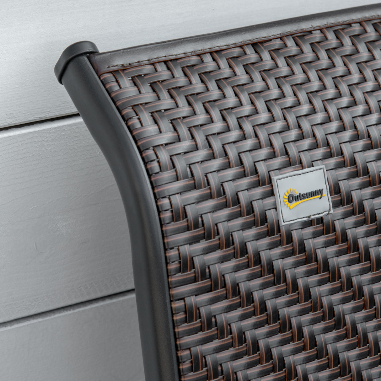 easycomfort easycomfort set sedie da giardino 2 pezzi in rattan pe e acciaio sedie pieghevoli da esterno con schienale regolabile in 7 posizioni rosso e nero