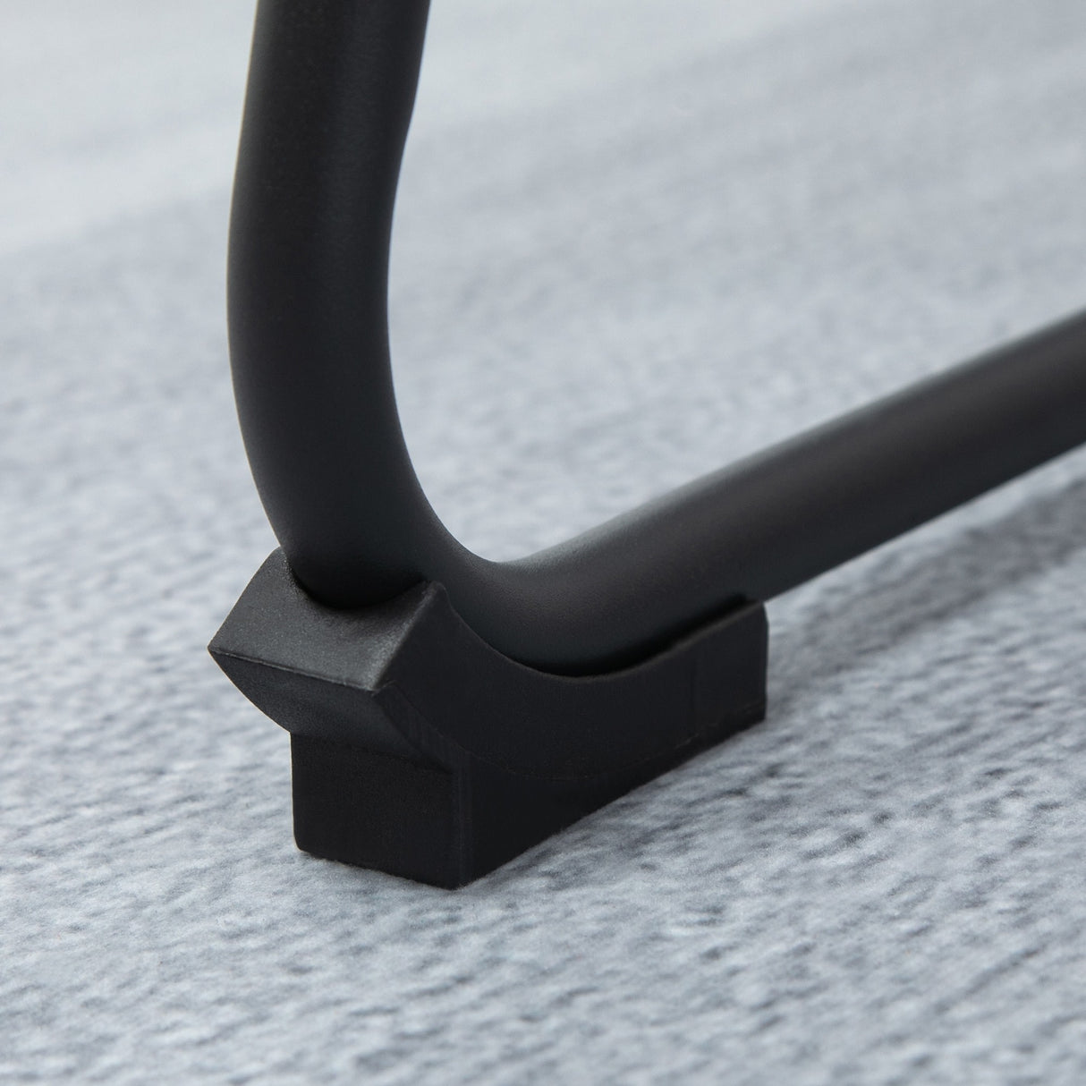 easycomfort easycomfort sgabelli da bar set 2 pezzi con imbottitura schienale e gambe a slitta in pu e acciaio 43x43x82 cm nero