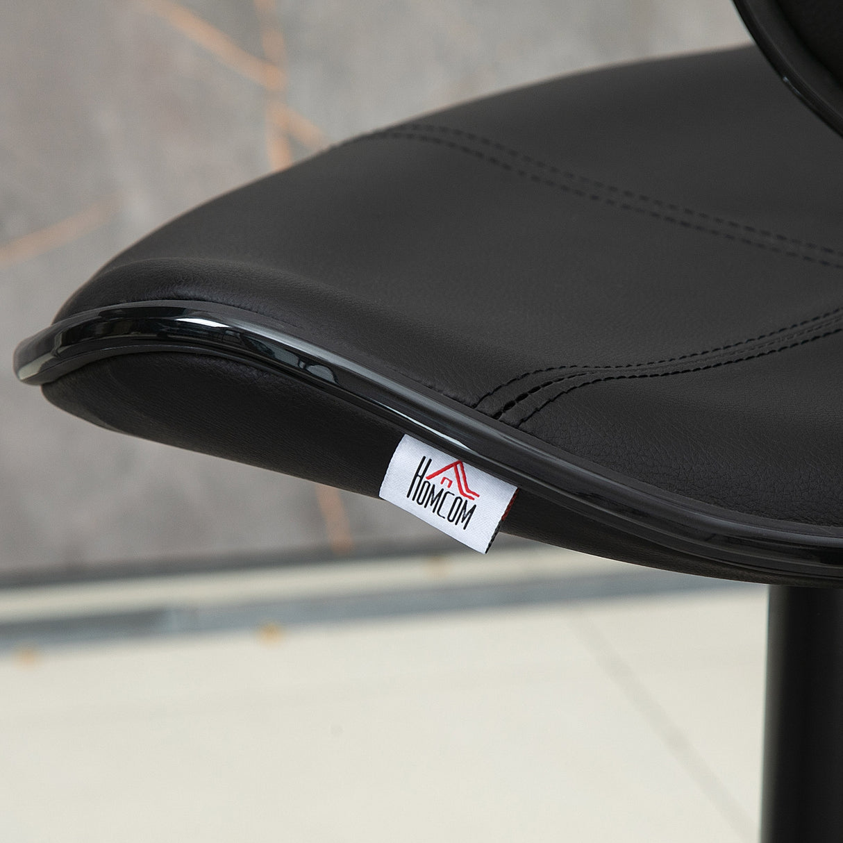 easycomfort easycomfort sgabello da bar girevole set 2 pezzi ad altezza regolabile con poggiapiedi 45 5x46x89 5 109 5 cm nero