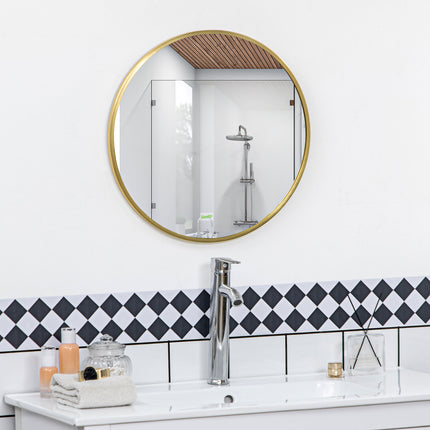 immagine-8-easycomfort-easycomfort-specchio-bagno-rotondo-con-cornice-da-parete-in-lega-di-alluminio-50x2cm-oro