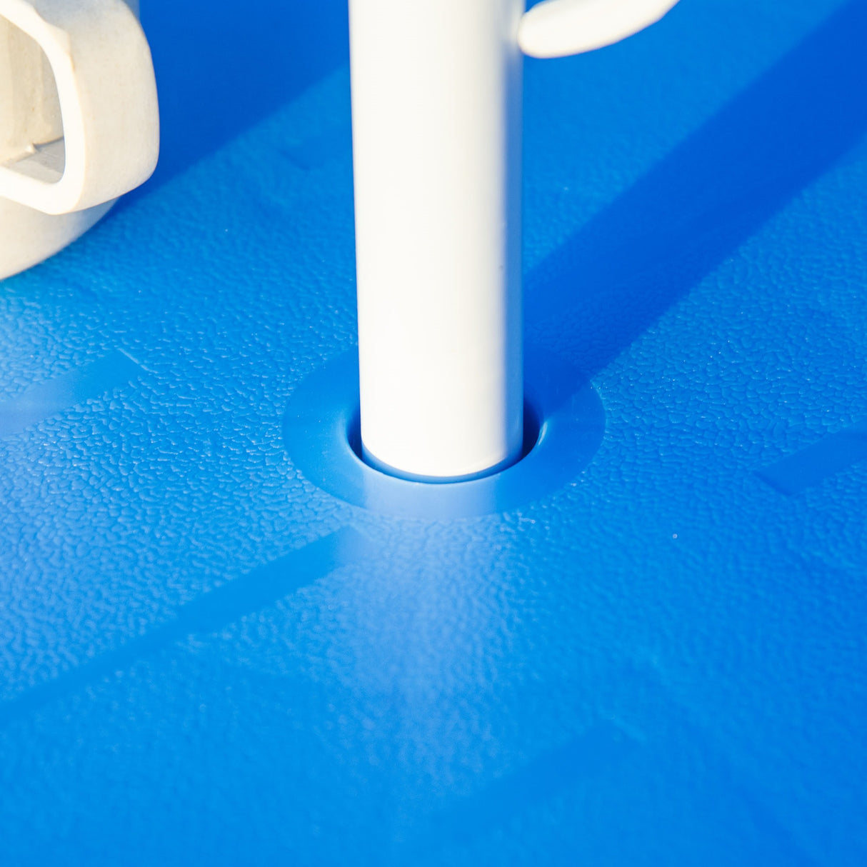 easycomfort easycomfort tavolo e sedie per bambini da giardino con ombrellone regolabile set 4 pezzi eta 3 6 anni blu