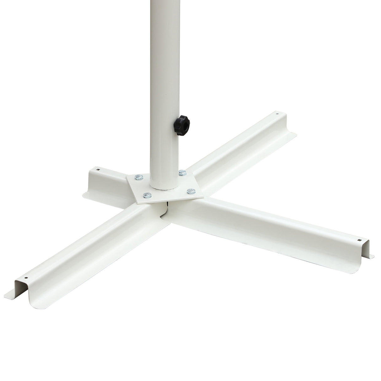 easycomfort easycomfort tenda da sole a caduta autoportante apertura con manovella e inclinazione regolabile 295x294cm grigio