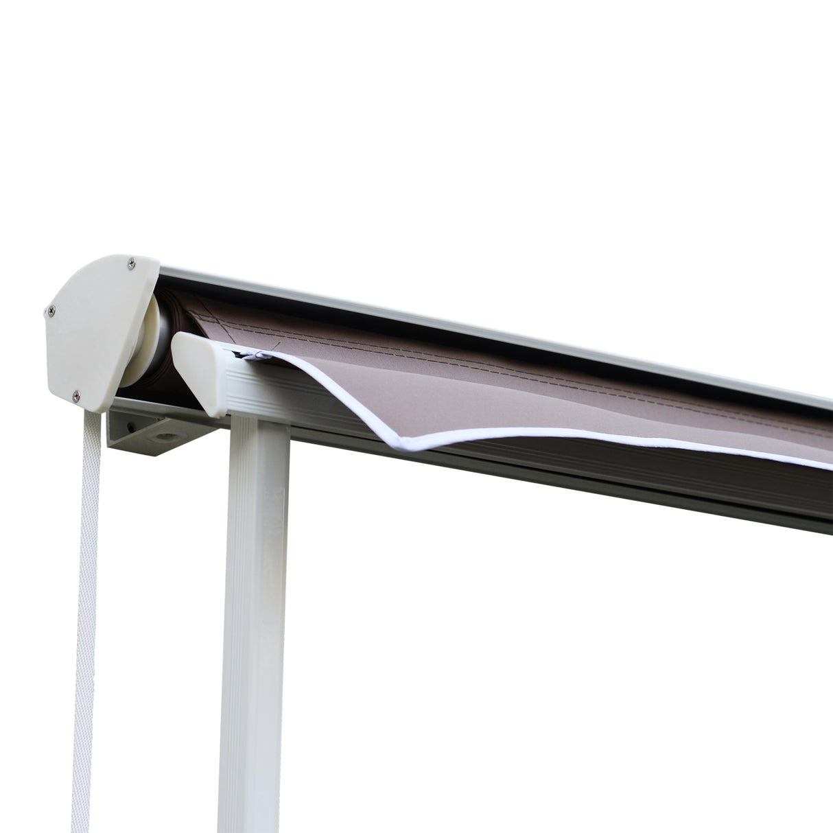 easycomfort easycomfort tenda da sole a caduta con rullo avvolgibile e angolazione regolabile 0 120 18070cm marrone