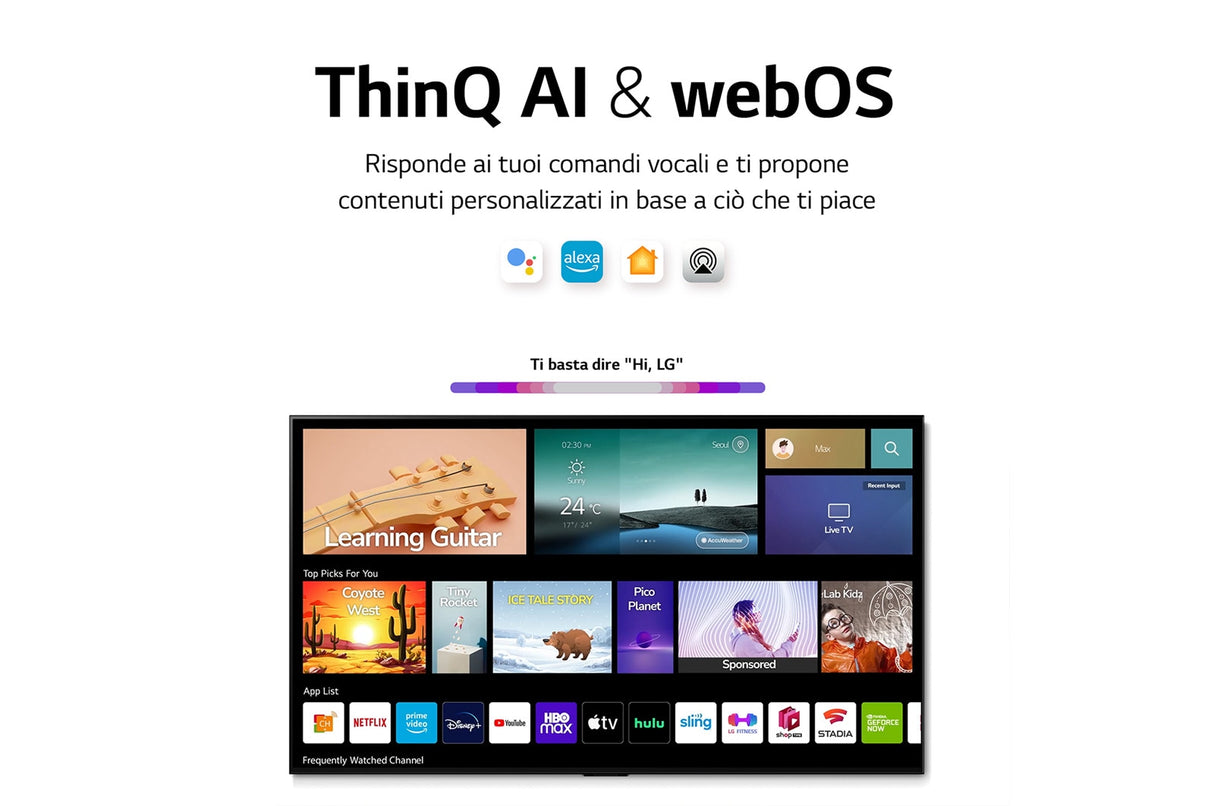 lg lg smart tv 48 ultra hd 4k uhd oled bluetooth wifi 4 hdmi 3 usb dvb t2s2 oled48c26lb colore silver