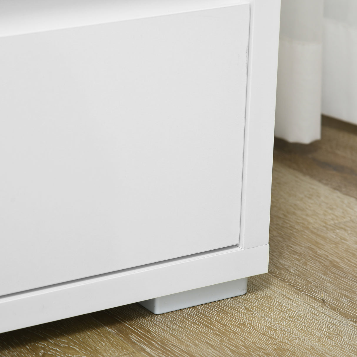 easycomfort easycomfort cassettiera a 3 cassetti in truciolato bianco per camera da letto studio e soggiorno 70x37x75cm