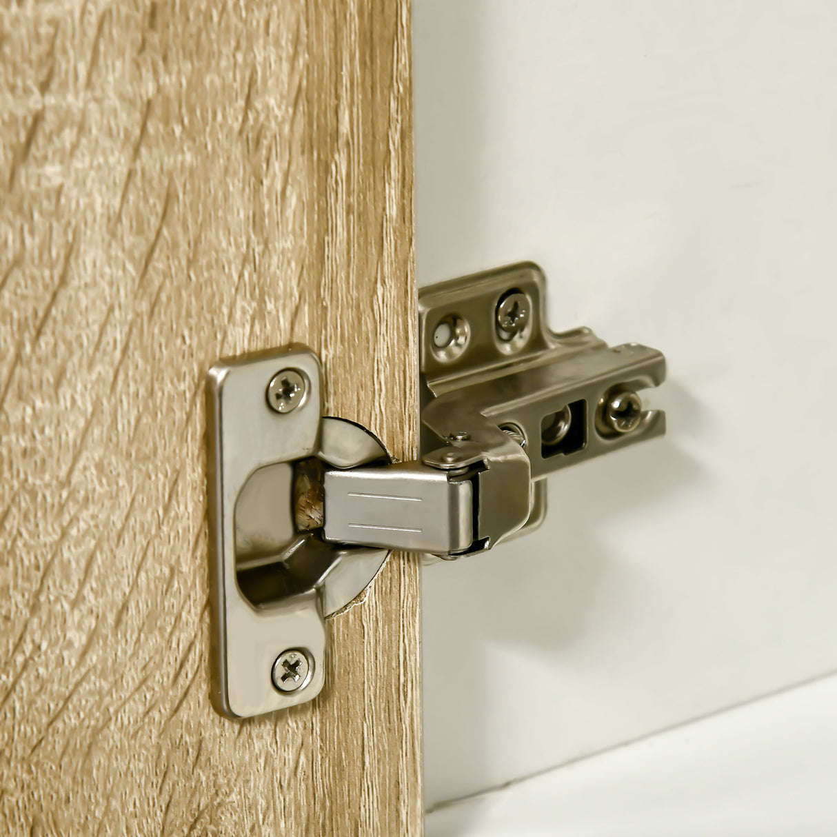 easycomfort easycomfort colonna bagno in legno con 2 mensole e armadietto mobiletto multiuso 31x30x177 cm