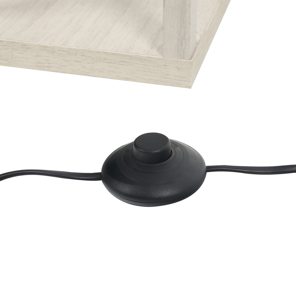 easycomfort easycomfort lampada da terra con mensole integrate rovere