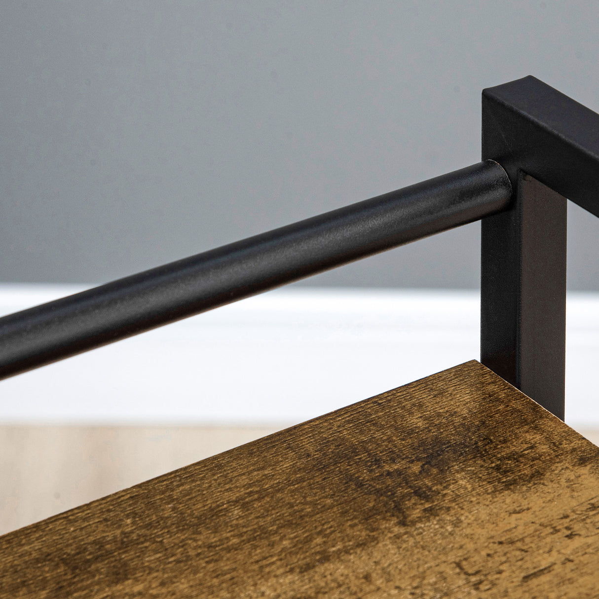 easycomfort easycomfort mensola portaoggetti regolabile a 3 piani con ruote girevoli in acciaio e truciolato 50x35x100 5 cm