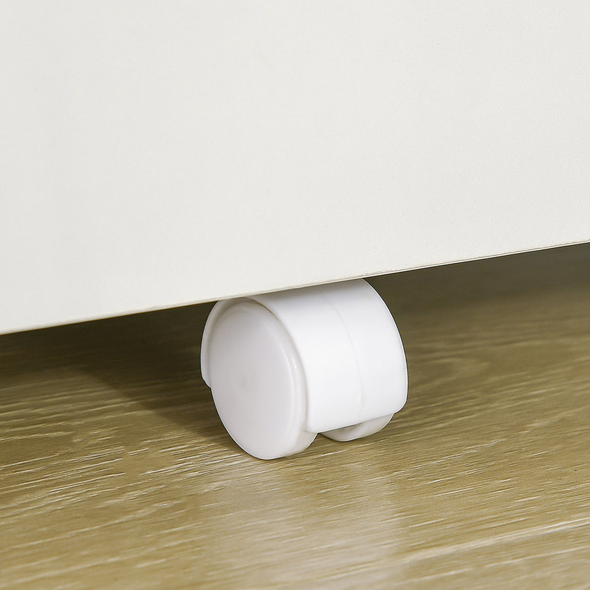 easycomfort easycomfort mobile per ufficio con 2 cassetti portadocumenti serratura e 5 ruote 47x39 5x62cm bianco