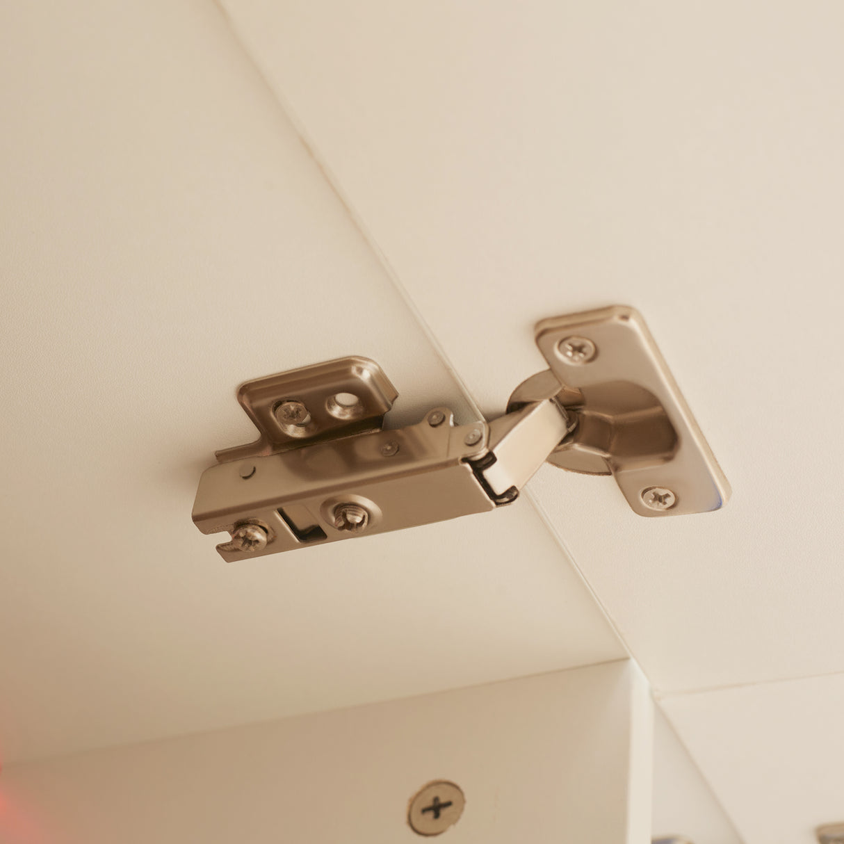 easycomfort easycomfort mobile tv sospeso 65 max in truciolato con 2 armadietti a ribalta e luci led 150x40x30 cm