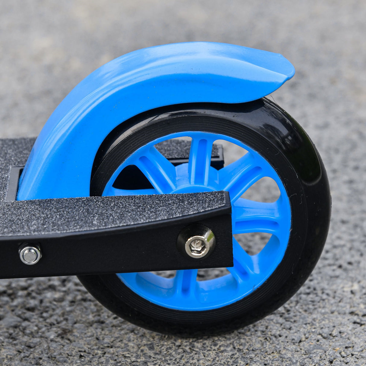 easycomfort easycomfort monopattino con freno posteriore in metallo e alluminio 64 5x37x76cm nero