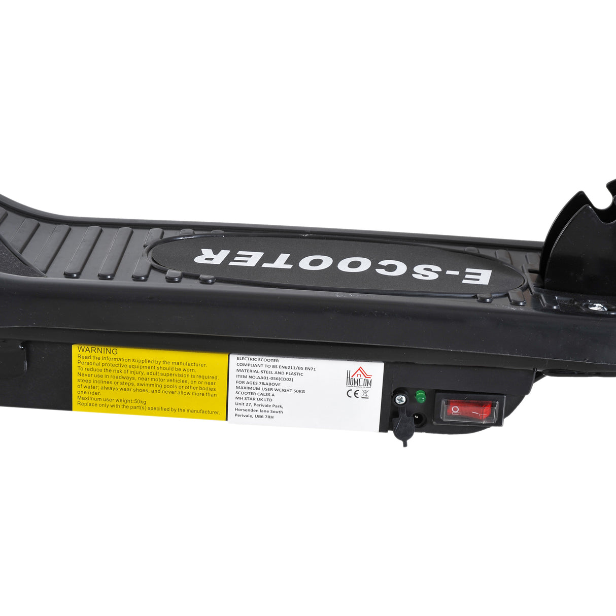 easycomfort easycomfort monopattino elettrico per bambini pieghevole da 120w velocita max 12kmh e portata 50kg 74x36x82 5 92 5 cm nero