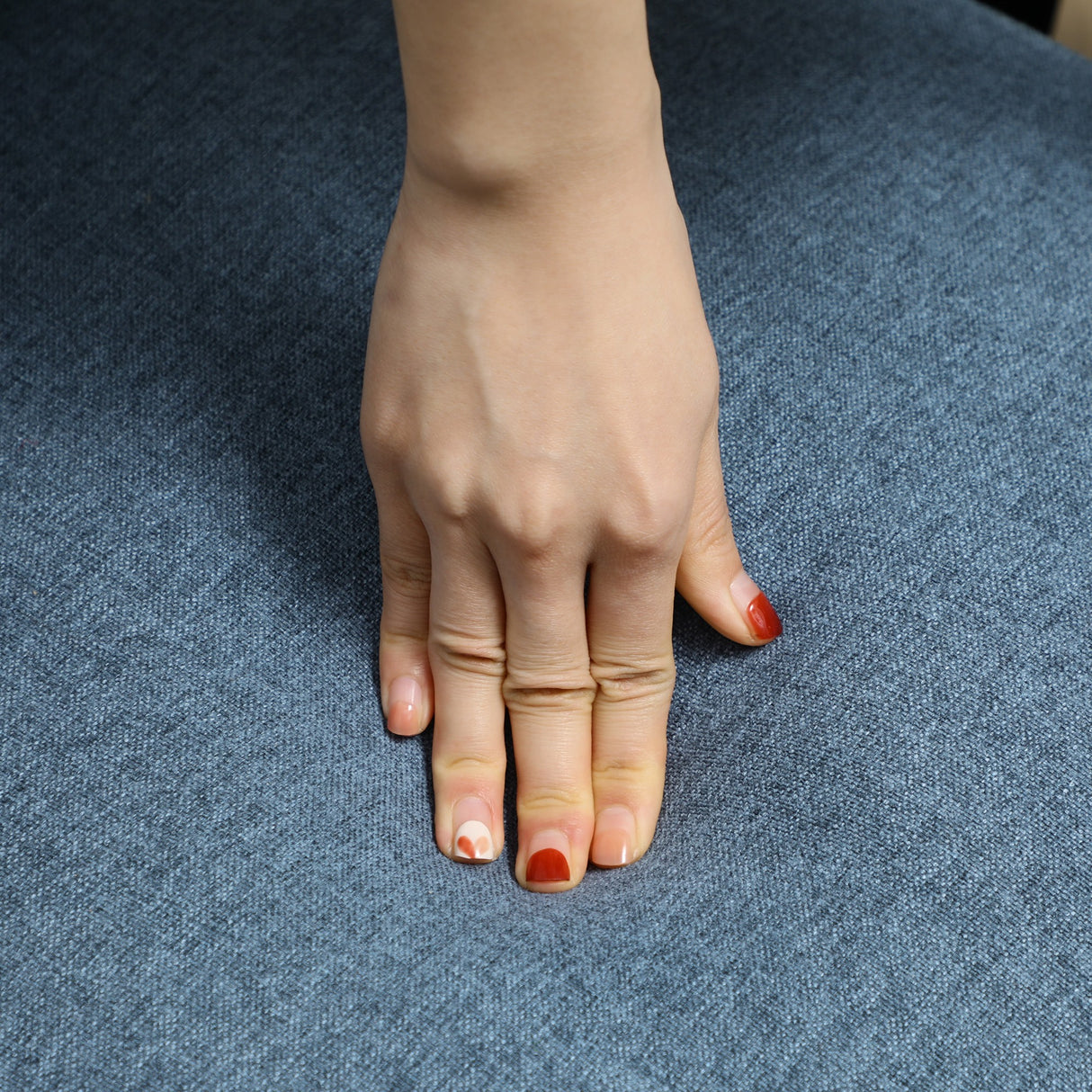 easycomfort easycomfort poltroncina in stile nordico in legno tessuto effetto lino e cuscino extra 66x80x77 5cm blu