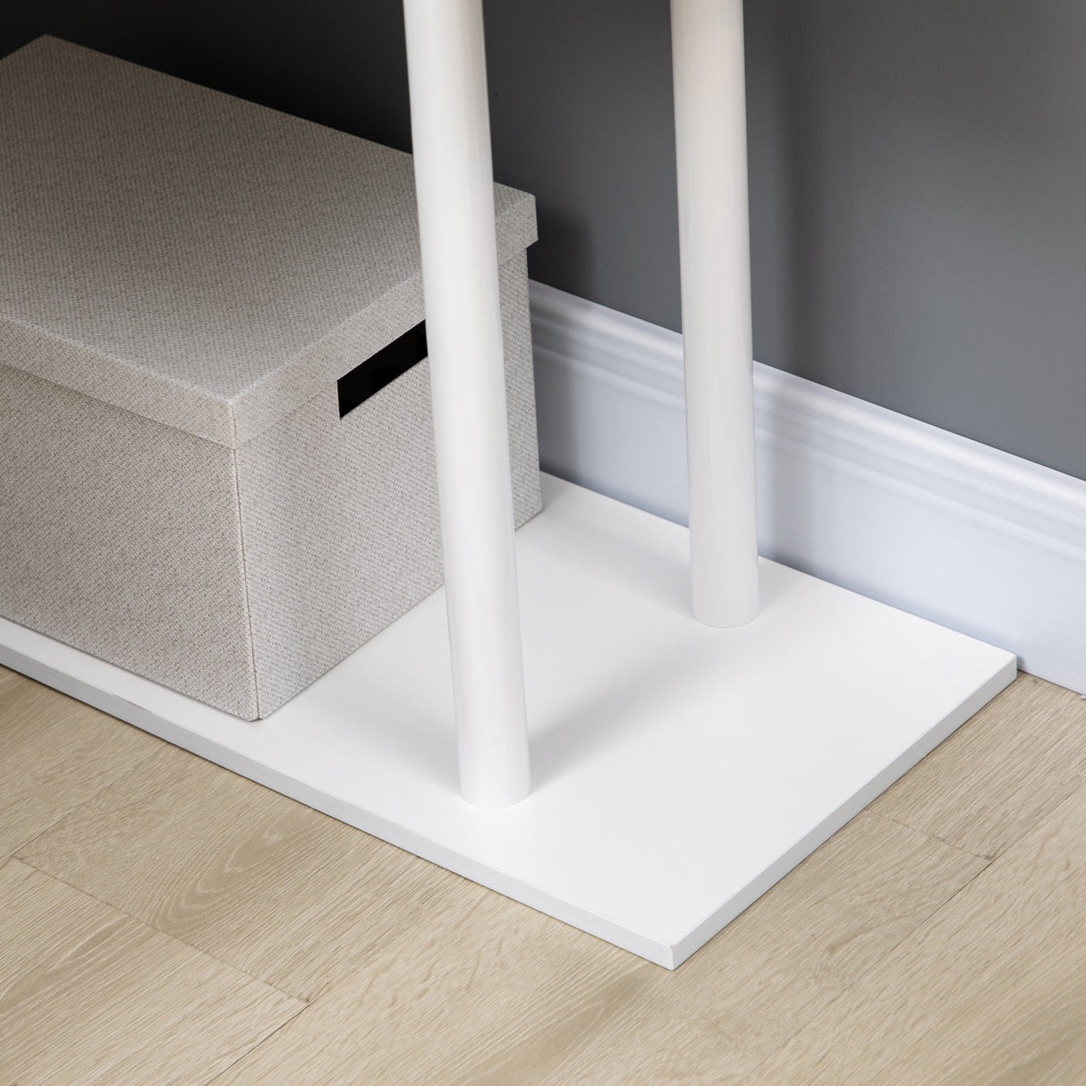 easycomfort easycomfort scrivania angolare moderna in truciolato per ufficio e studio con ripiano a 4 livelli 120x80x176 cm bianco