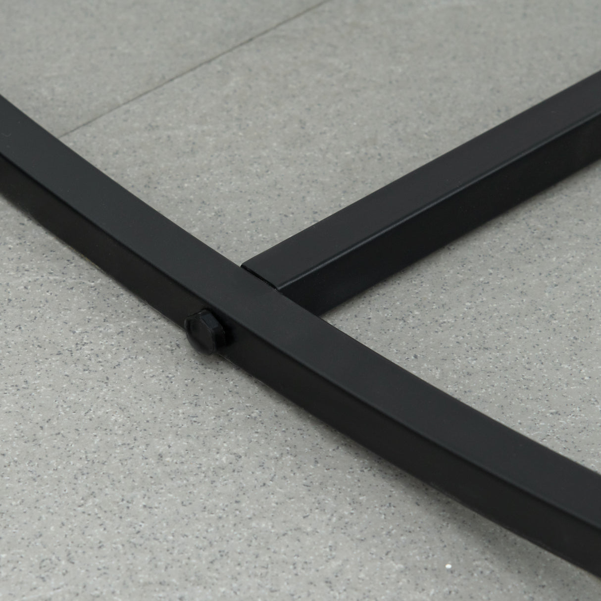 easycomfort easycomfort sedia a dondolo a 2 posti in metallo elegante con schienale decorato da esterni 102x74 5x78 cm nera