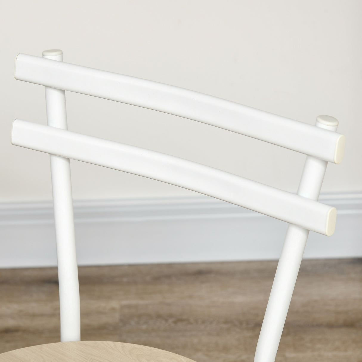 easycomfort easycomfort sedie e tavolo da pranzo set 3 pezzi con 2 sedie e tavolo ovale con ripiano in mdf e acciaio