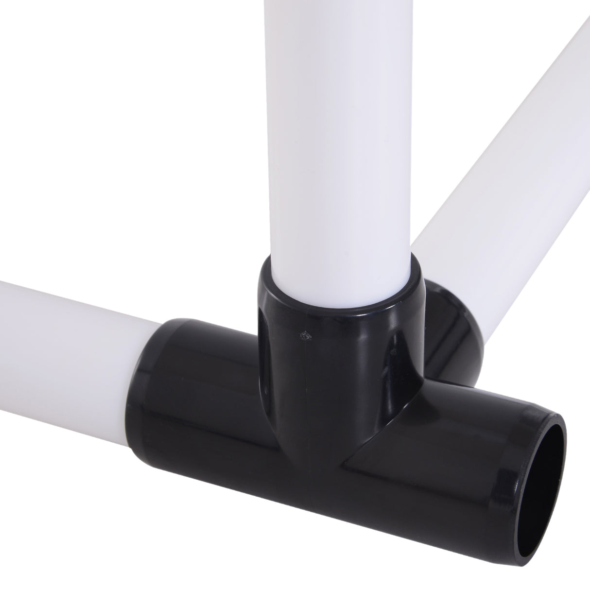 easycomfort easycomfort set agility dog con 6 pali in pe e borsa di trasporto inclusa bianco