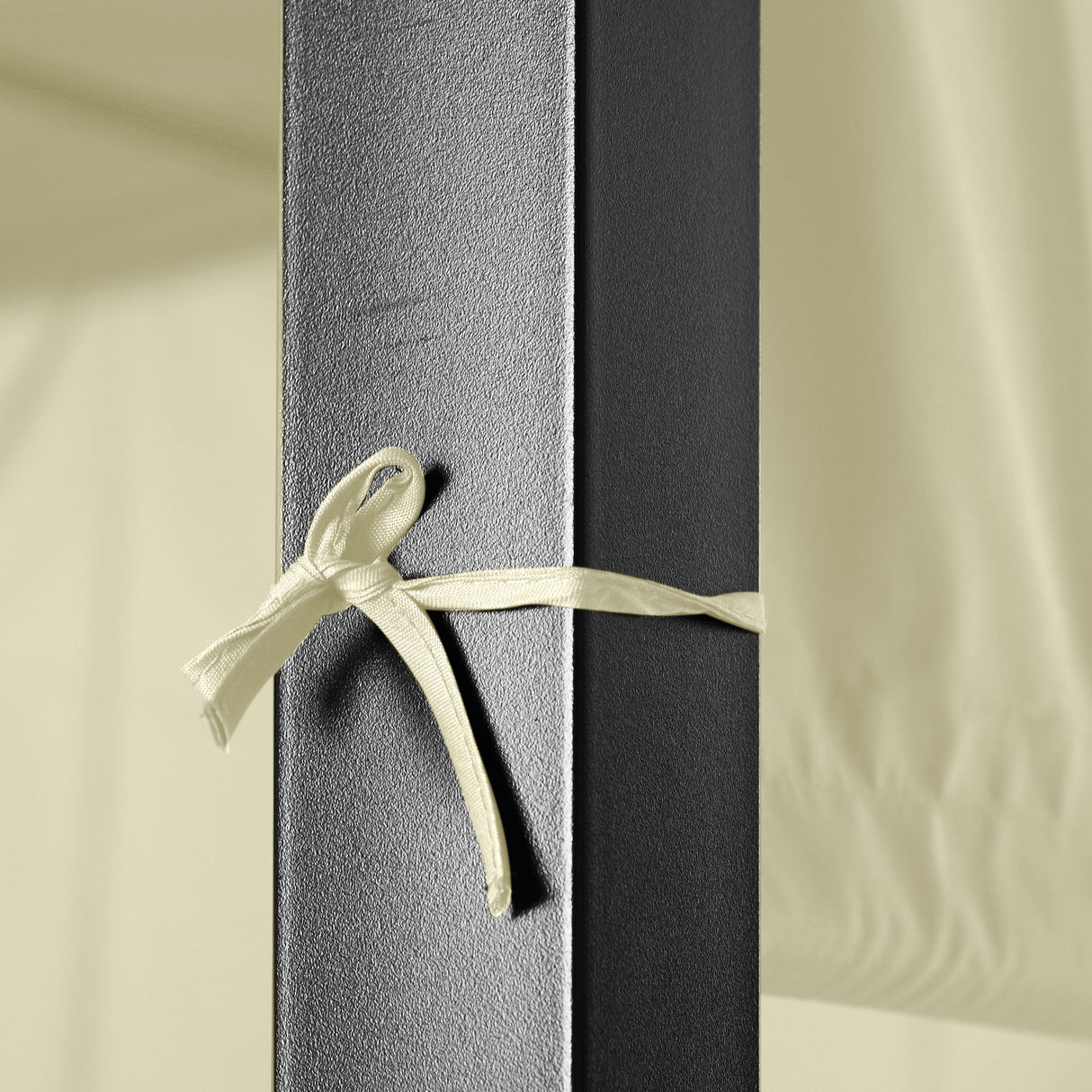 easycomfort easycomfort set da giardino con 2 divani in rattan pe e pergola con tenda regolabile 230x230x210cm beige