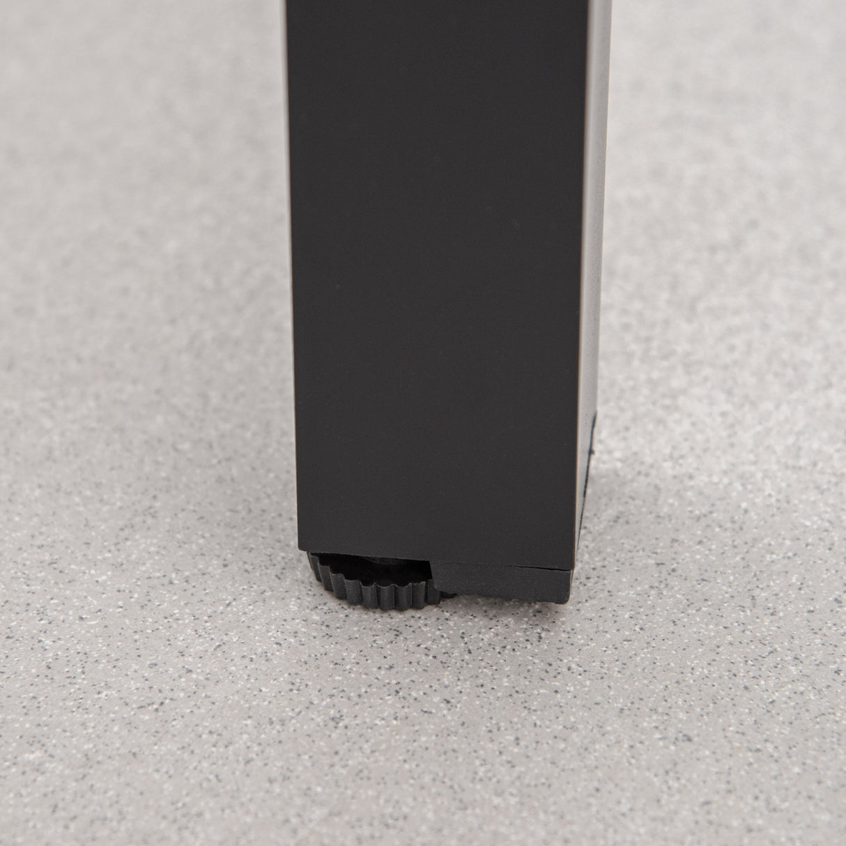 easycomfort easycomfort set tavolo e sedie da giardino pieghevoli e regolabili per 4 persone in alluminio e texteline nero