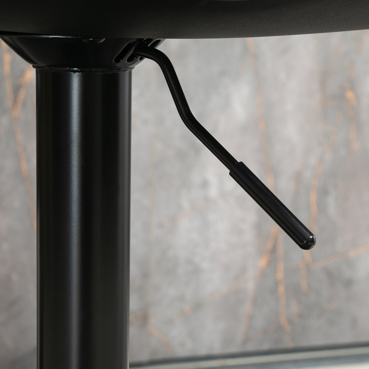 easycomfort easycomfort sgabello da bar girevole set 2 pezzi ad altezza regolabile con poggiapiedi 45 5x46x89 5 109 5 cm nero