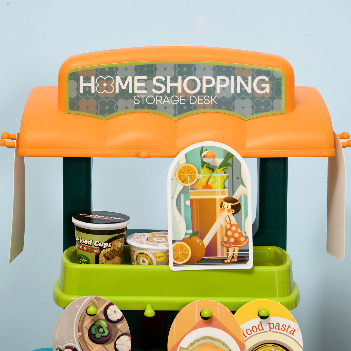 easycomfort easycomfort supermercato giocattolo per bambini 3 6 anni con cassa e accessori design pieghevole a trolley