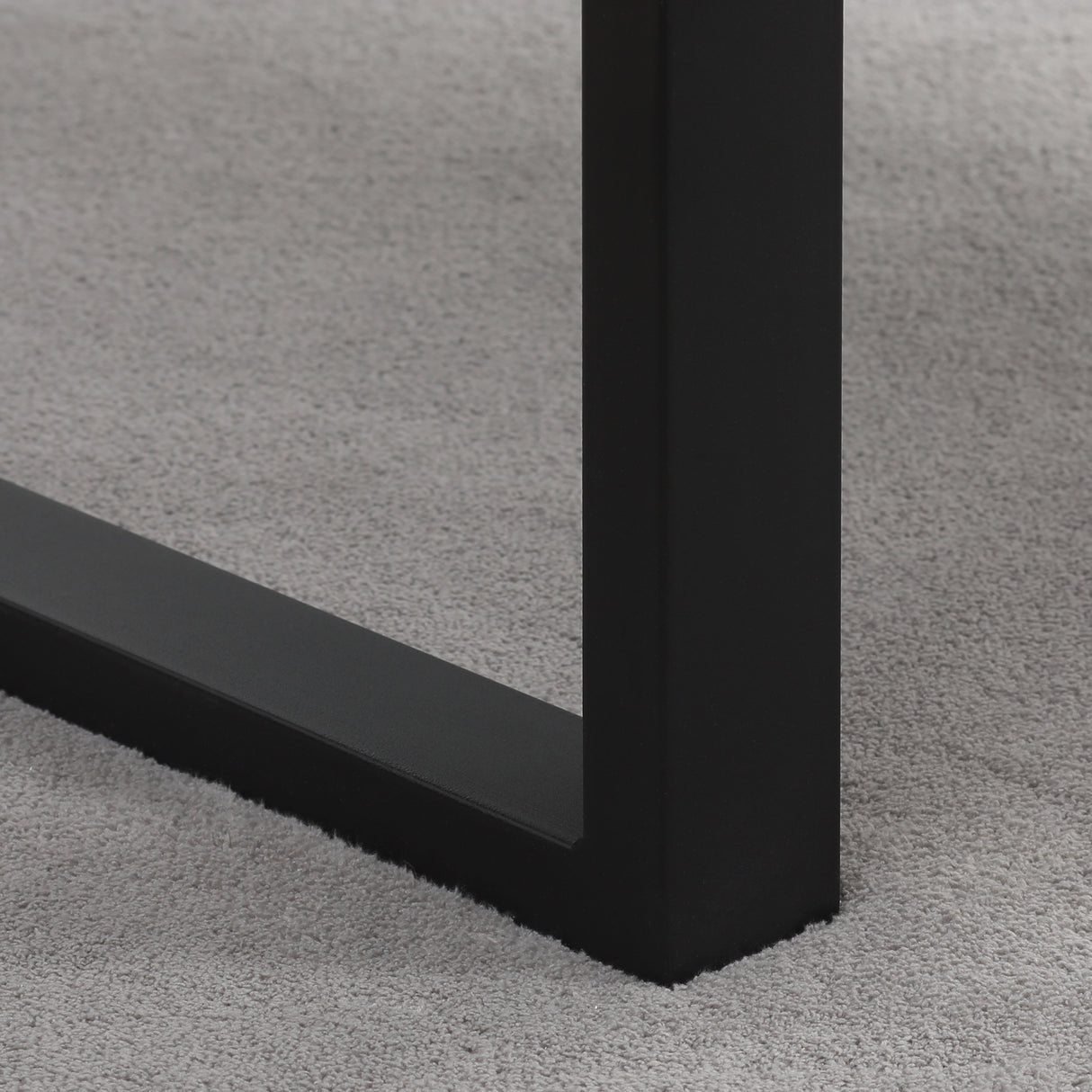 easycomfort easycomfort tavolino da caffe stile industriale in legno e acciaio 100x60x50cm