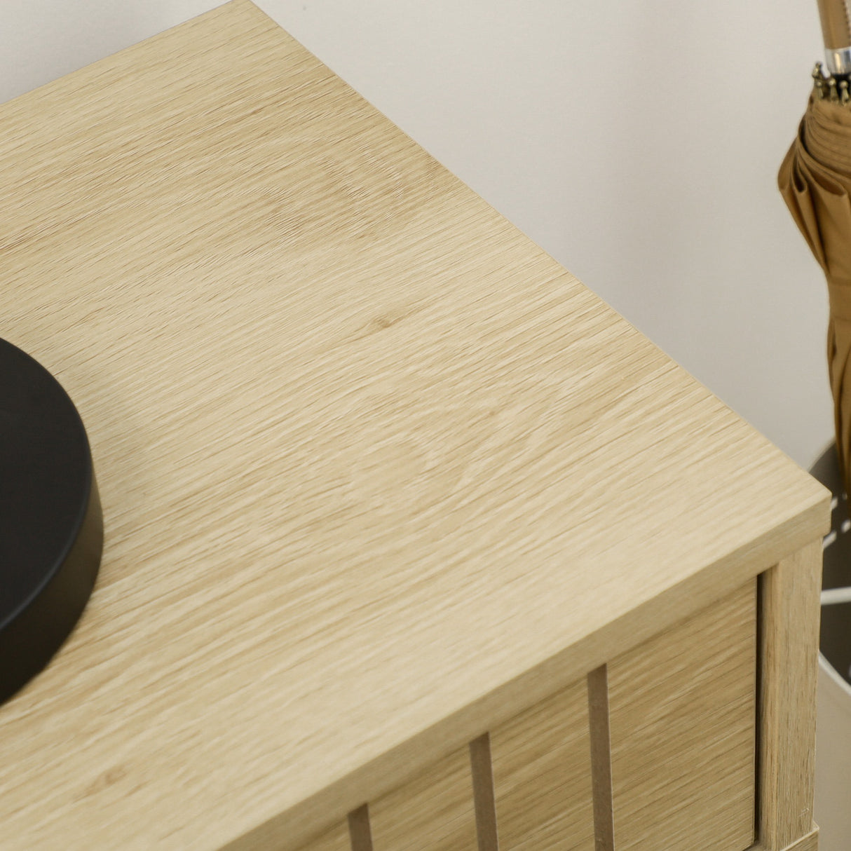 easycomfort easycomfort tavolo consolle in legno e metallo stile industriale con 2 cassetti 110x29 5x78cm naturale