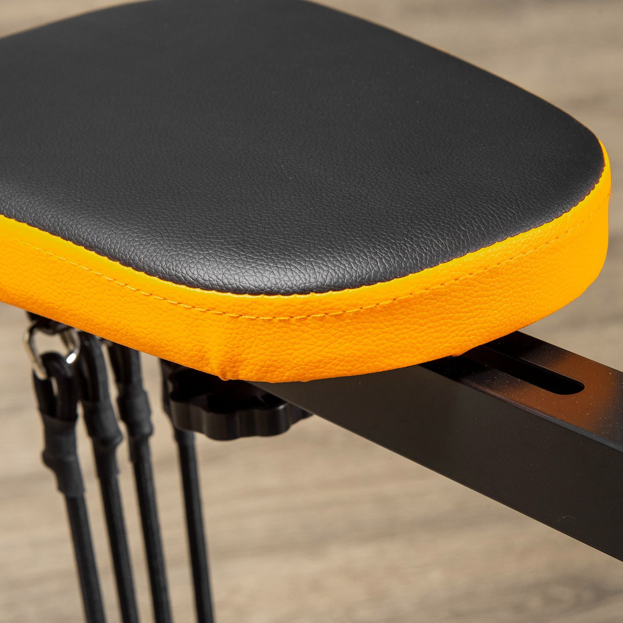 easycomfort easycomfort total crunch fitness pieghevole con monitor lcd e seduta regolabile in acciaio e pu 90x63x124 136 cm