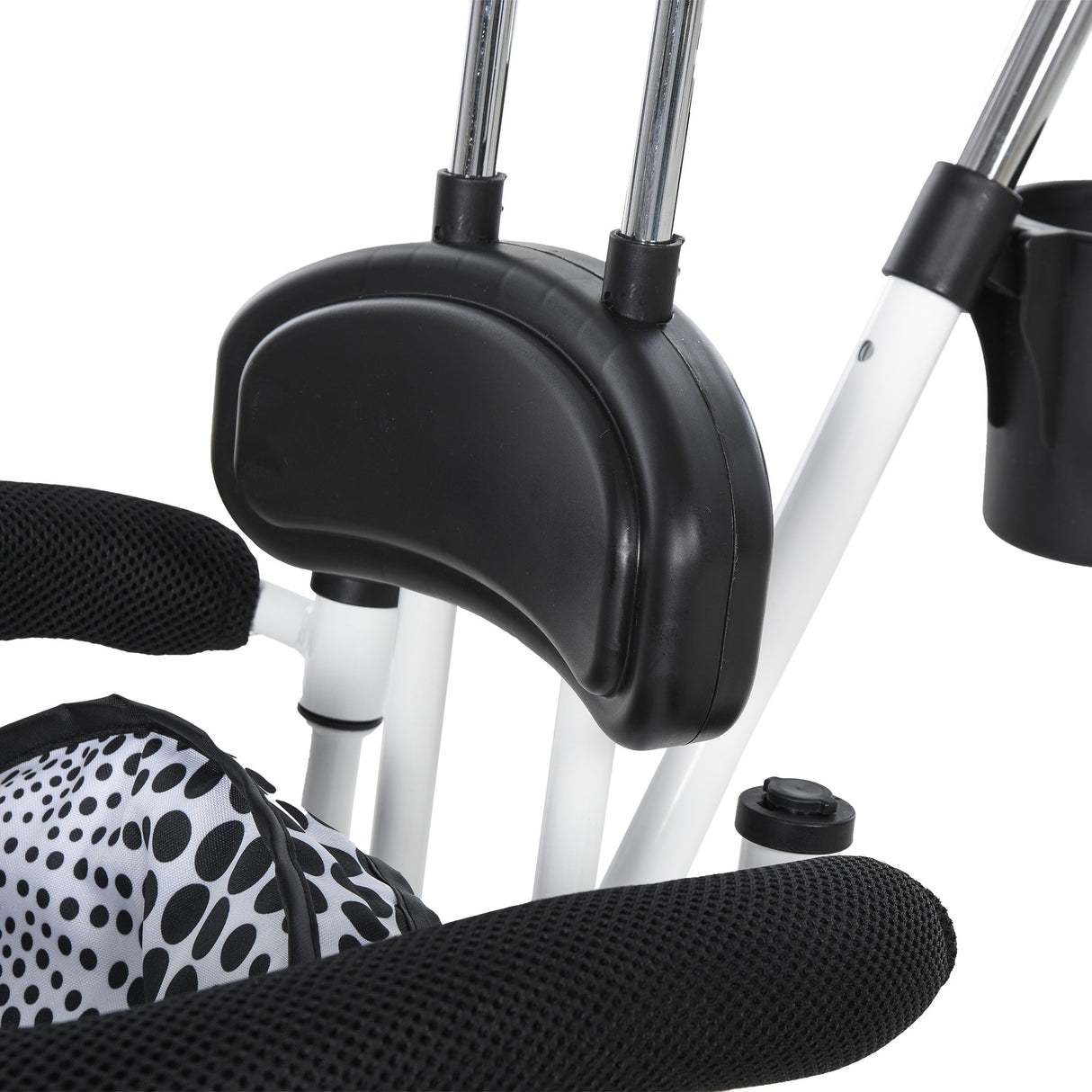 easycomfort easycomfort triciclo deluxe con maniglione parasole barra di protezione in metallo 103 x 47 x 101cm