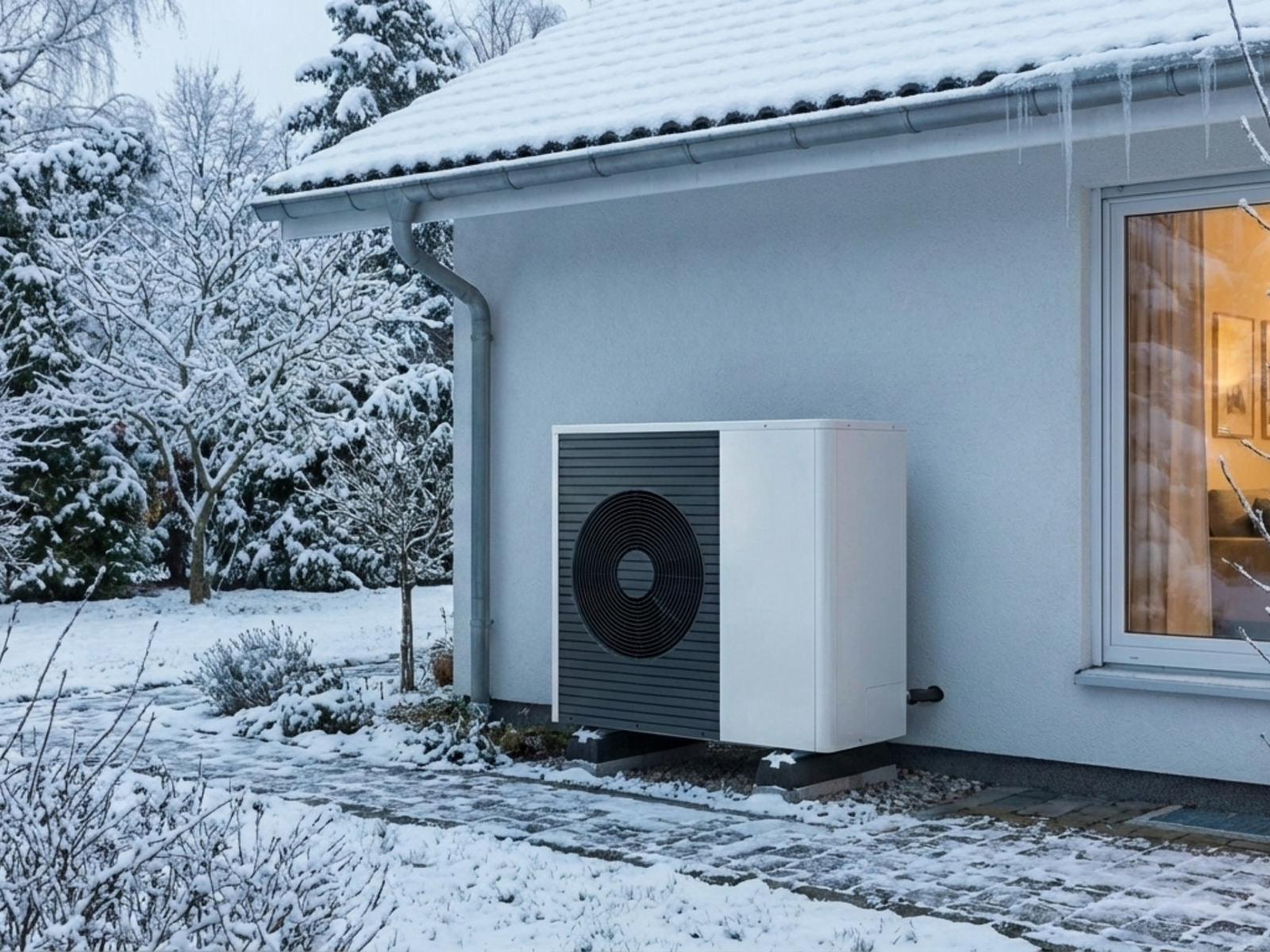 Pompe di calore aria-acqua e inverno rigido: come preparare l’impianto