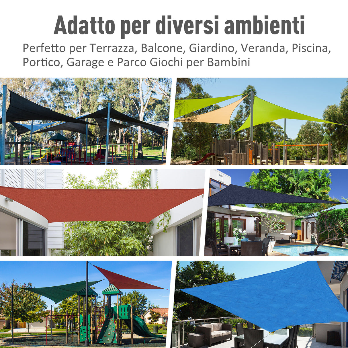 easycomfort easycomfort tenda da sole triangolare tenda a vela anti uv beige 5x5x5m ean 8054144139951