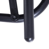 easycomfort easycomfort panchina a dondolo biposto in metallo nero 123x70x87cm ean 8054111843249