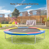 easycomfort easycomfort copertura bordo di protezione per trampolino elastico in pvc rosso blu giallo 305cm ean 8054111847964