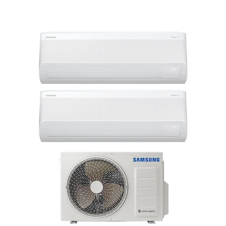 samsung climatizzatore condizionatore dual split inverter samsung serie windfree avant 1200012000 btu con aj050txj2kgeu a wi fi 1212 r 32 novita ean 8059657010179