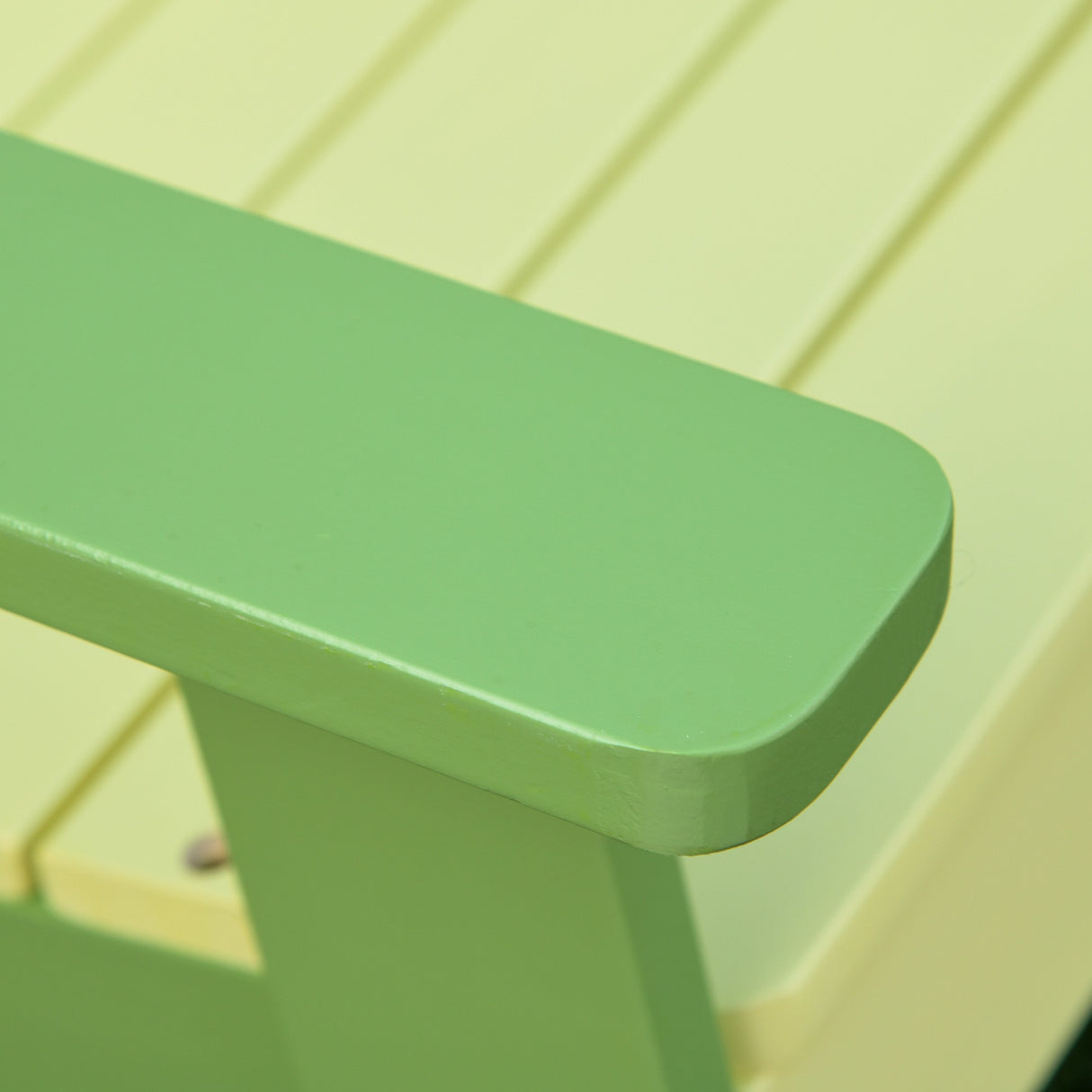 easycomfort easycomfort sedia per bambini da giardino adirondack in legno di pino verde ean 8054144136868