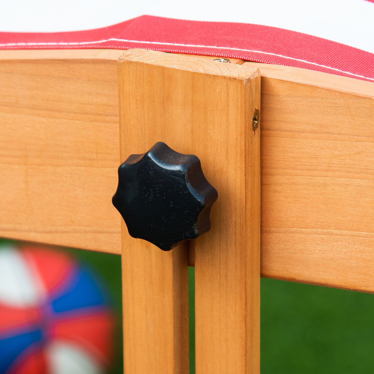 easycomfort easycomfort sabbiera per bambini in legno con tettuccio regolabile sedute e vaschette 107 5x107 5x110cm