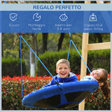 easycomfort easycomfort altalena da giardino per bambini tra 3 e 8 anni interno ed esterno 100 180cm carico massimo di 100kg