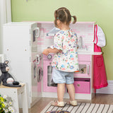 easycomfort easycomfort cucina giocattolo per bambini 3 6 anni con luci e utensili da cucina realistici in mdf e pp 84x93 5x85 cm