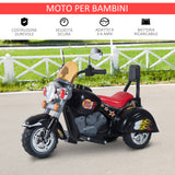 easycomfort easycomfort moto elettrica per bambini con 3 ruote 6v nero