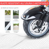 easycomfort easycomfort moto elettrica per bambini con 3 ruote 6v nero