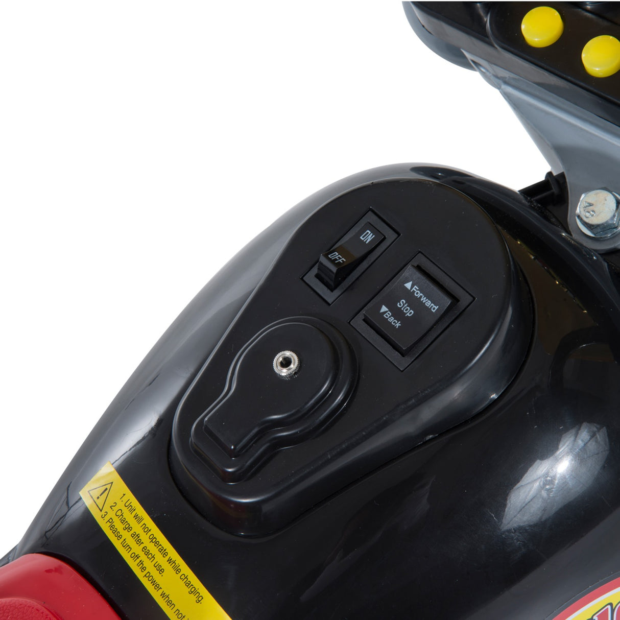 easycomfort easycomfort moto elettrica per bambini con 3 ruote 6v nero