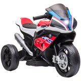 easycomfort easycomfort moto per bambini 18 60 mesi modello bmw hp4 con fari musica e pedali in pp e metallo 82 5x42x54 cm rosso