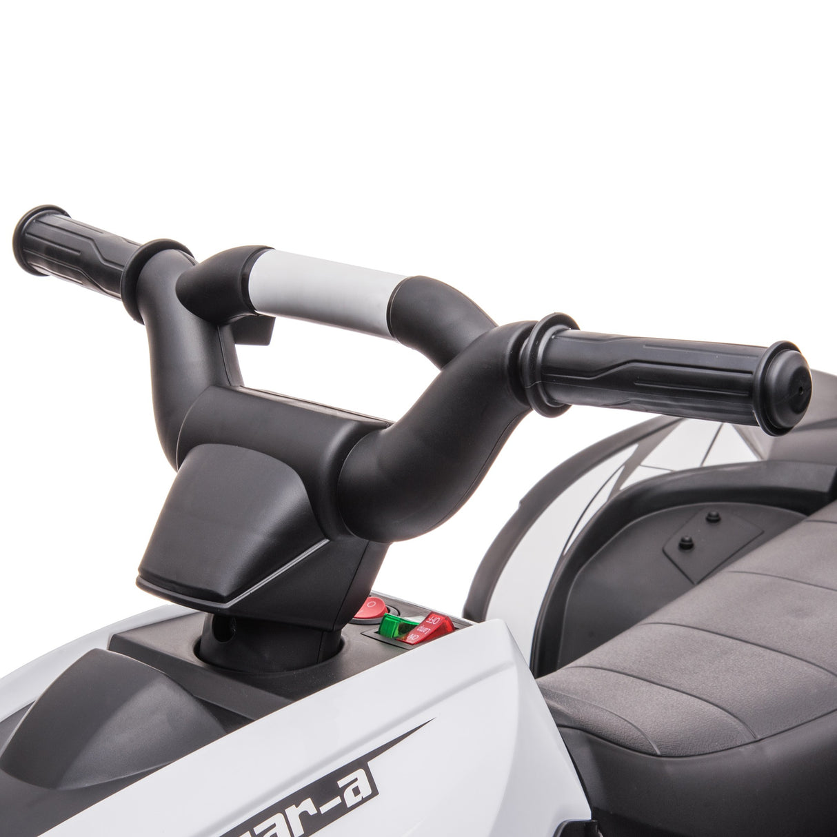 easycomfort easycomfort quad per bambini 3 5 anni elettrico 12v 2 velocita ruote larghe con sospensioni e fari led bianco