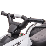 easycomfort easycomfort quad per bambini 3 5 anni elettrico 12v 2 velocita ruote larghe con sospensioni e fari led bianco