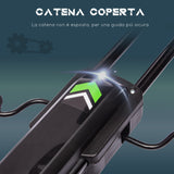 easycomfort easycomfort go kart a pedali per bambini 5 12 anni in plastica e metallo con sedile regolabile e freno a mano 121x58x61 cm